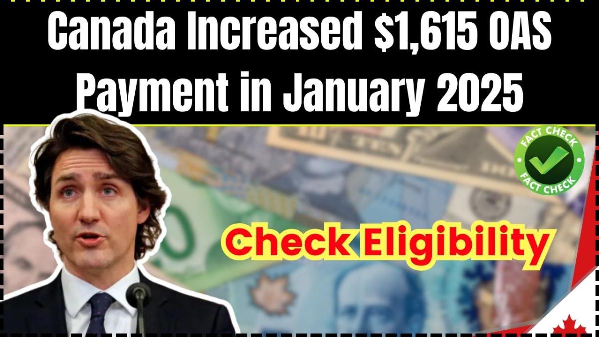 Canada january 2025 oas boost